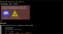 Desktop Screenshot of datenwolf.net